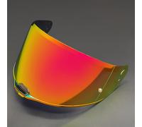 AFGJHYT Visière Casque Moto pour LS2 FF811 Vector II Citation II FF811, visière intégrale Anti-UV à Changement Rapide, écran résistant aux Rayures, visière Anti-buée pour Casque,A Tea Red