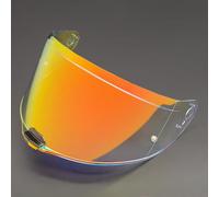 AFGJHYT Visière Casque Moto pour LS2 FF811 Vector II Citation II FF811, visière intégrale Anti-UV à Changement Rapide, écran résistant aux Rayures, visière Anti-buée pour Casque,C Aurora Red