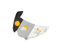 AFGJHYT Visière Casque Moto pour RUROC Atlas 3.0 4.0, visière intégrale Anti-UV à Changement Rapide, écran résistant aux Rayures, visière Anti-buée pour Casque