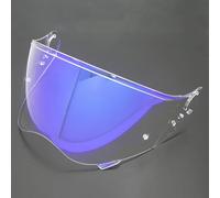 AFGJHYT Visière Casque Moto pour SHOEI Hornet ADV, visière intégrale Anti-UV à Changement Rapide, écran résistant aux Rayures, visière Anti-buée pour Casque,A Aurora Blue