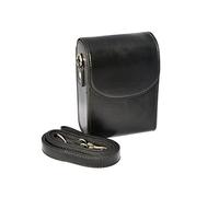 AFGRAPHIC Mini sac rétro en cuir PU avec sangle réglable pour appareil photo numérique compact Kodak PIXPRO C1 Noir
