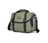 AFGRAPHIC Sac à bandoulière rembourré imperméable vert pour appareil photo Sony FE 16-35 mm f/2.8 GM avec appareil photo Sony a6100 a6300 a6400, Vert, Étui pour appareil photo