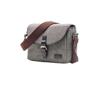 AFGRAPHIC Sac à bandoulière rétro en toile avec sangle réglable pour appareil photo Nikon D3500 D3400 D3300 D3200 D3100 D3000 Gris, gris, Étui pour appareil photo