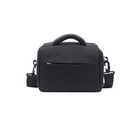 AFGRAPHIC Sacoche imperméable noire avec bandoulière réglable rembourrée pour appareil photo Nikon Zf sans miroir avec objectif Nikon Z 24-70 mm f/4 S, Noir , Sac à bandoulière de voyage