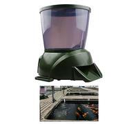 AFGSsm 4.5L Pond Feeder, Fish Feeder, Distributeur Nourriture Poisson Bassin Exterieur, Distributeur de Nourriture pour Poisson