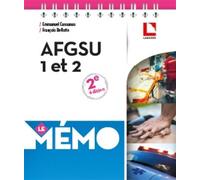 AFGSU 1 et 2 Urgences vitales, urgences potentielles, risques collectifs, règles d'hygiène - Emmanuel Cassanas - Lamarre - broché - Scolaire / Universitaire