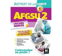 AFGSU 2 - Métiers de la santé - 4e édition - Révision et entraînement 2025-2026 CESU 54 (Auteur)