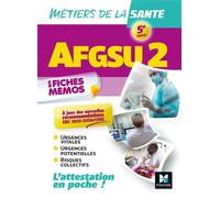 AFGSU 2 - Métiers de la santé - 5e édition - CESU 54 - Sup Foucher - broché - Scolaire / Universitaire