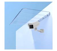 AFGZQ Marquise Terrasse en Polycarbonate, Auvent Résistant Aux UV Auvent de Porte, Cache Clim Exterieur, for Porte D'entrée/Porche/Jardin(Size:50x140cm/20x55in)