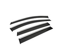 AFHEG Déflecteurs Porte Voiture Déflecteur Vent Fenêtre pour Cherokee 2014 - 2017 Visière Protection Contre Pluie Soleil Accessoires Voiture Autocollants