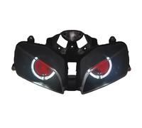 AFHEG Feu Additionnel Moto Phare LED pour motos, yeux d'ange cachés