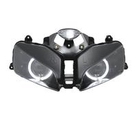 AFHEG Feu Additionnel Moto Phare LED pour motos, yeux d'ange cachés