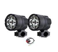 AFHEG Feu Additionnel Moto Phares Led supplémentaires pour projecteurs
