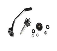 AFHEG Starter Levier Acier Accessoires moto, ensemble d'arbre démarrage, engrenage d'entraînement tige pour YBR125 XTZ125 XTZ YBR 125 XT125Z