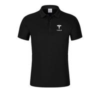 AFHGZZB Voiture T-Shirt Manches Courtes, pour Tesla Roadster I 2008-2012 T-Shirt Doux Et Confortable, Vêtements Léger Décontractés Décoration,A-M