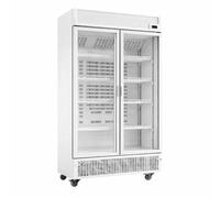 Afi Collin Lucy Armoire Réfrigérée Positive Vitrée 2 Portes 710 Litres