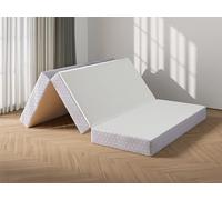 AFI, CoolSoft Matelas pliable en mousse à mémoire de forme pour lit double 15,2 cm avec housse en tricot doux