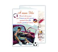 afie 69-3948 Carte 3 Volets A mon Fils Je t'Aime