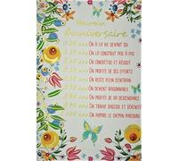 AFIE Carte Heureux Anniversaire Fleurs Papillons Grand Texte Âges 20 30 40 50 60 70 80 90 100 ans avec Dorure Or Doré Fabriqué en France 65-1228