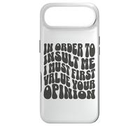 afin de m'insulter, Je Dois d'abord valoriser Votre Opinion Coque pour iPhone Air