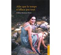 Afin que le temps n'efface pas tout