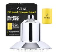 Afina A-01 Pommeau de douche filtré haute pression avancé - Réduit les démangeaisons de la peau sèche, les pellicules, l'eczéma et améliore considérablement l'état de votre peau, de vos cheveux et de