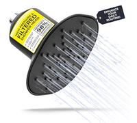 Afina A-01 Pommeau de douche filtré haute pression avancé - Réduit les démangeaisons de la peau sèche, les pellicules, l'eczéma et améliore considérablement l'état de votre peau, de vos cheveux et de