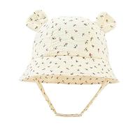 AFLCIO Unisexe Bébé Enfant Chapeau de Soleil Chapeau de Pêcheur Nourrisson Chapeaux de Seau Large Bord Chapeau de Plage Visière Pliable Été (B/4,35-39cm)