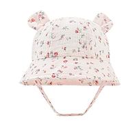 AFLCIO Unisexe Bébé Enfant Chapeau de Soleil Chapeau de Pêcheur Nourrisson Chapeaux de Seau Large Bord Chapeau de Plage Visière Pliable Été (B/5,35-39cm)