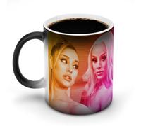 AFLJNYNN Ariana Cat Girl Grande Tasse à thé personnalisée avec effet révélateur