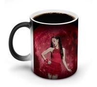 AFLJNYNN Blackpink Tasse à thé magique avec design personnalisé changeant de chaleur