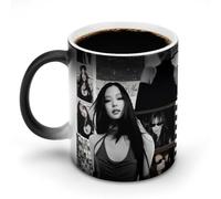 AFLJNYNN Blackpink Tasse à thé personnalisée avec changement de couleur pour anniversaires