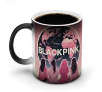 AFLJNYNN Blackpink Tasse créative pour thé et expresso Révélation de la température