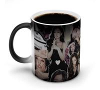 AFLJNYNN Blackpink Tasse de révélation activée par la chaleur pour les fans de thé quotidiens
