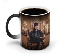 AFLJNYNN Charlie Hunnam Tasse de révélation personnalisée qui se déplie avec chaleur