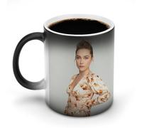 AFLJNYNN Florence Pugh Tasse à café avec message secret pour les jours heureux