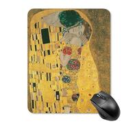 AFLJNYNN Gustav Klimts the Kiss Notebook School Simple Pratique PC Portable Grip Tapis de souris Polyvalent Play Control