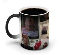 AFLJNYNN Hugh Laurie Mug personnalisé activé par la chaleur pour thé du matin ou cacao