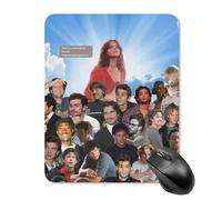 AFLJNYNN Jacob Elordi Tapis de souris antidérapant simple précision Tapis de souris de bureau Suivi lisse et pratique