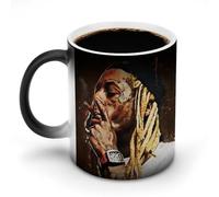 AFLJNYNN Lil Wayne Mug personnalisé activé par la chaleur pour thé du matin ou cacao