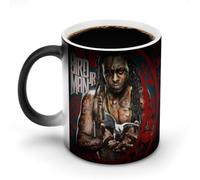 AFLJNYNN Lil Wayne Tasse magique artistique avec motif personnalisé pour les amateurs de thé