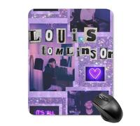 AFLJNYNN Louis Tomlinson Tapis de souris moderne en caoutchouc avec revêtement essentiel pour bureau léger
