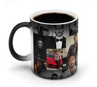 AFLJNYNN Michele Morrone Tasse humoristique en céramique avec image cachée pour boissons chaudes