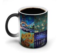 AFLJNYNN Mug magique amusant de Van Gogh post-impressionnisme avec tour de boisson chaude