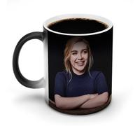 AFLJNYNN Mug photo secret Florence Pugh avec réaction surprise thermique