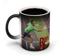 AFLJNYNN Mug photo secret Roger Federer avec réaction surprise thermique