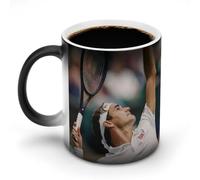 AFLJNYNN Roger Federer Mug magique transformant pour les soirées détendues