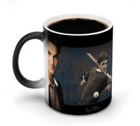AFLJNYNN Roger Federer Tasse à café artistique avec impression magique surprise