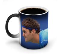 AFLJNYNN Roger Federer Tasse à message humoristique avec eau chaude magique