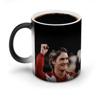 AFLJNYNN Roger Federer Tasse chauffante en céramique pour révéler la couleur magique